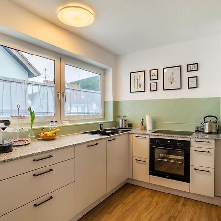 Ferienwohnung Am Enzufer Mit Balkon In Bad Wildbad Im Schwarzwald Bagian luar foto